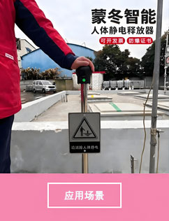 人体静电释放器,防静电消除器,加油站静电释放装置-蒙冬智能